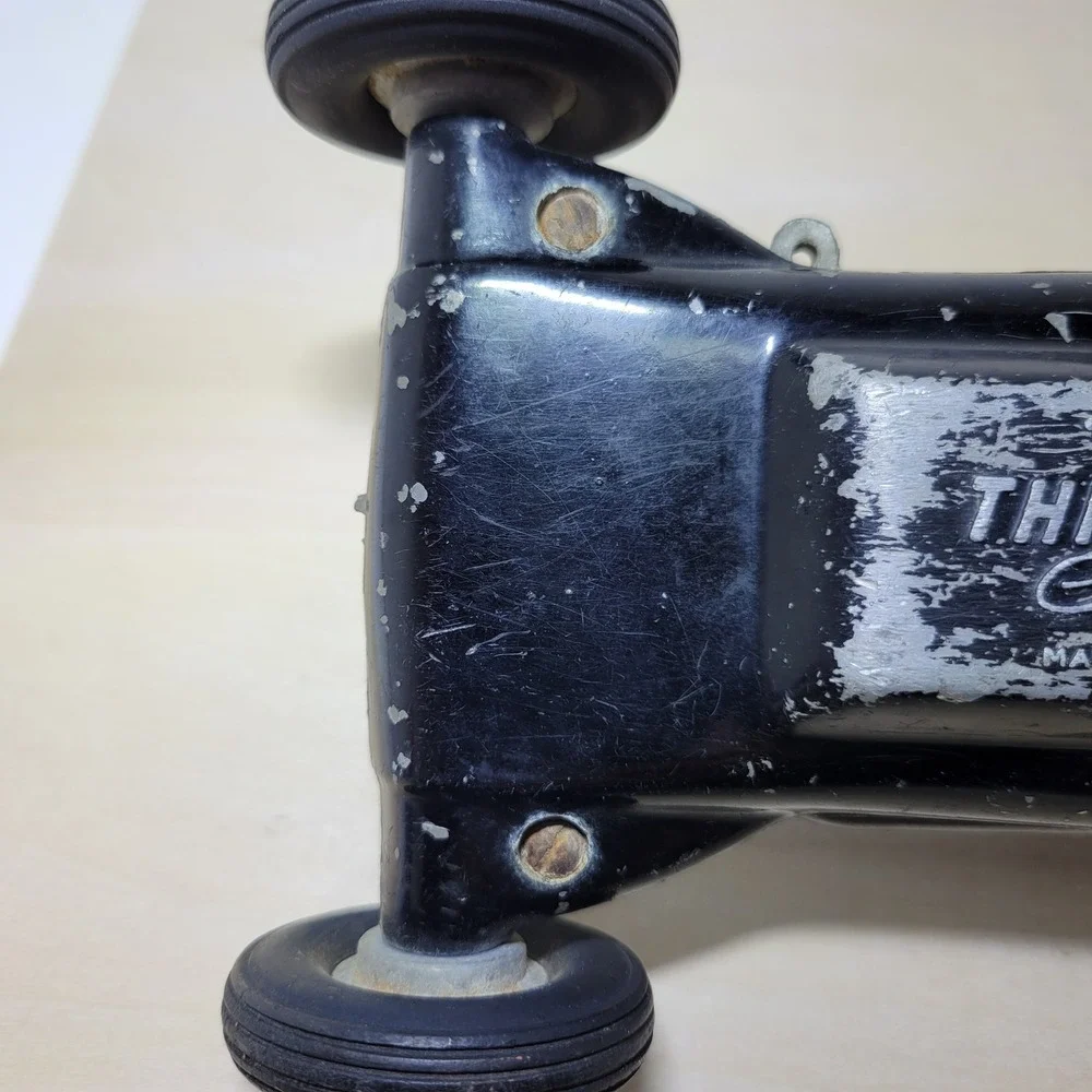 Vintage Cox‎ Thimble Drome Champion Metal Toy Race Car #21 Santa Ana
